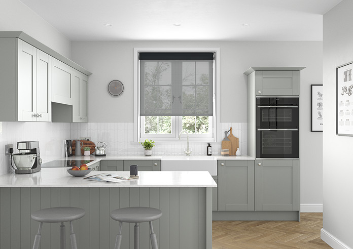 Rimini (Blackout), Black & Optima Alto - Double Roller Blind - Image 6